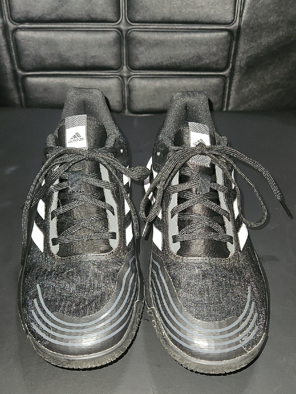 ADIDAS Novaflight Primegreen Volleyball Black &White Women's Sz 8.5